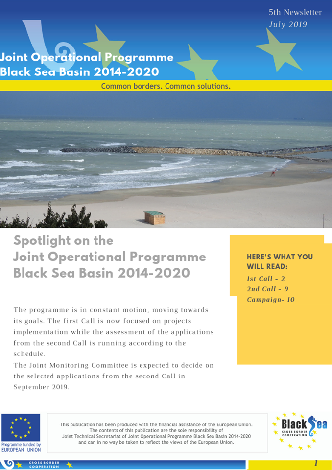 The fifth Newsletter of  Black Sea Basin Programme has been published