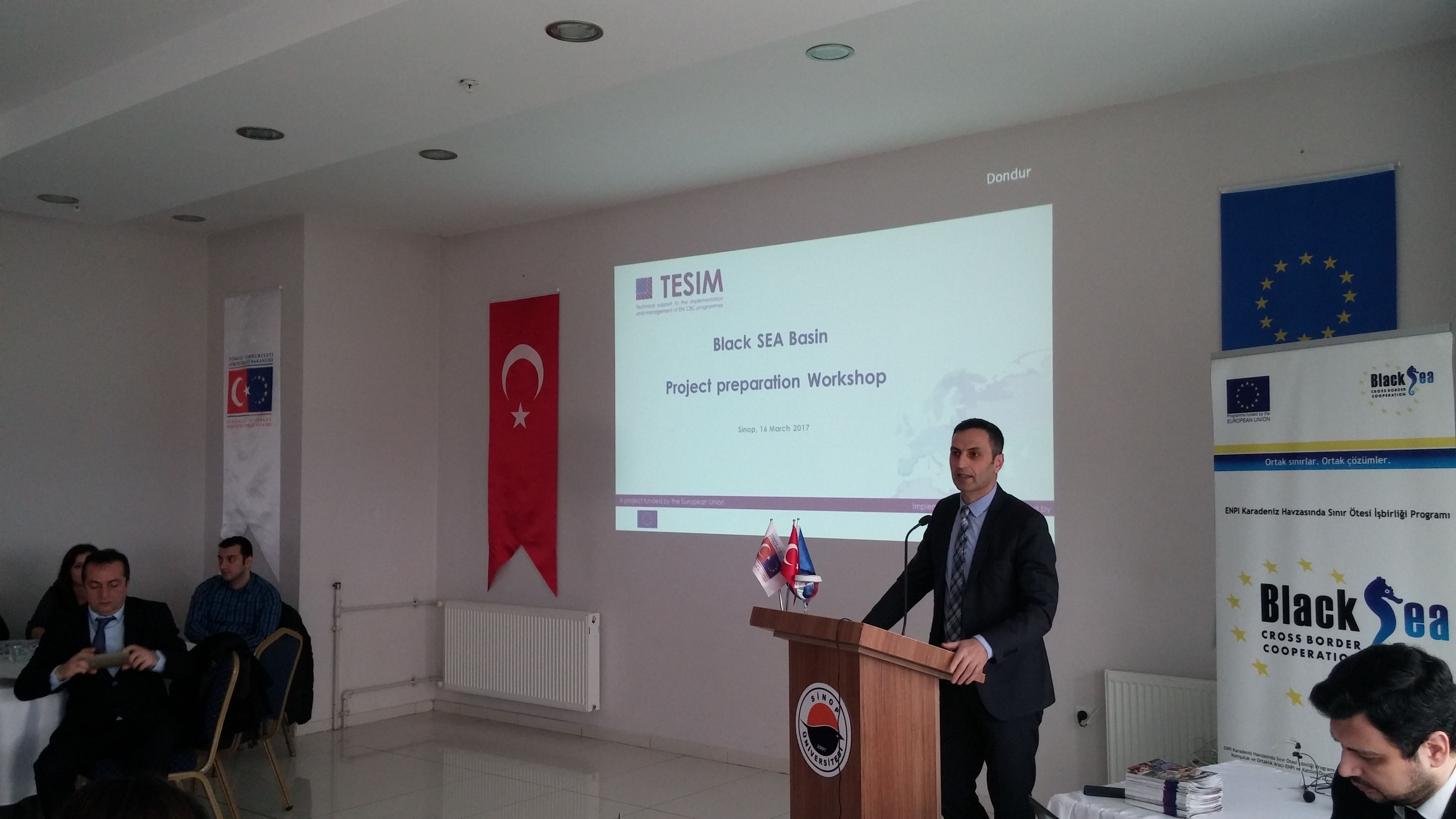 Karadeniz Havzası Programı Proje Hazırlama Çalıştayı Sinop’ta Yapıldı